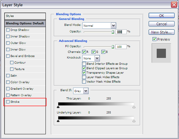 Các hiệu ứng tạo chữ trong blending options Các hiệu ứng tạo chữ trong blending options