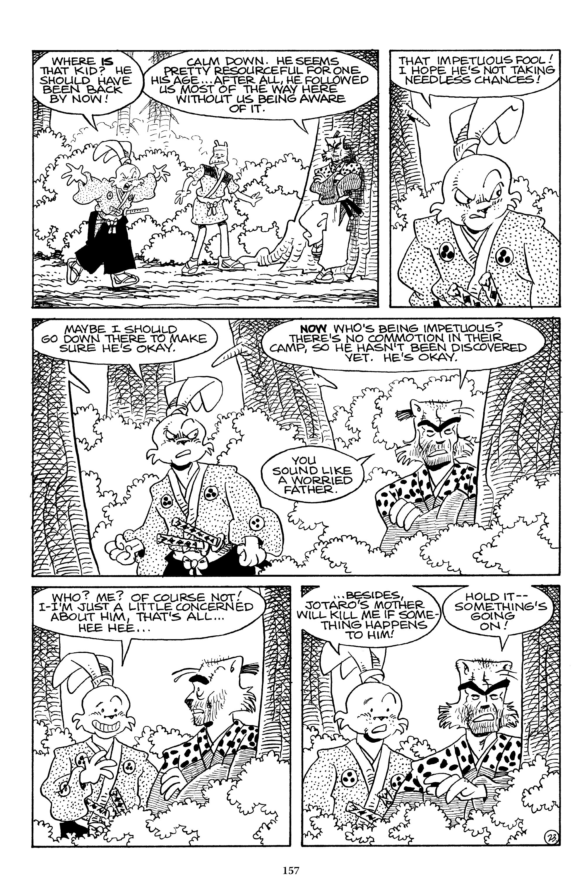 Read online The Usagi Yojimbo Saga comic -  Issue # TPB 4 - 156