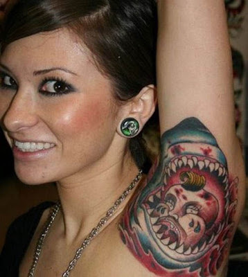 Hot girls and chicks with tattoos