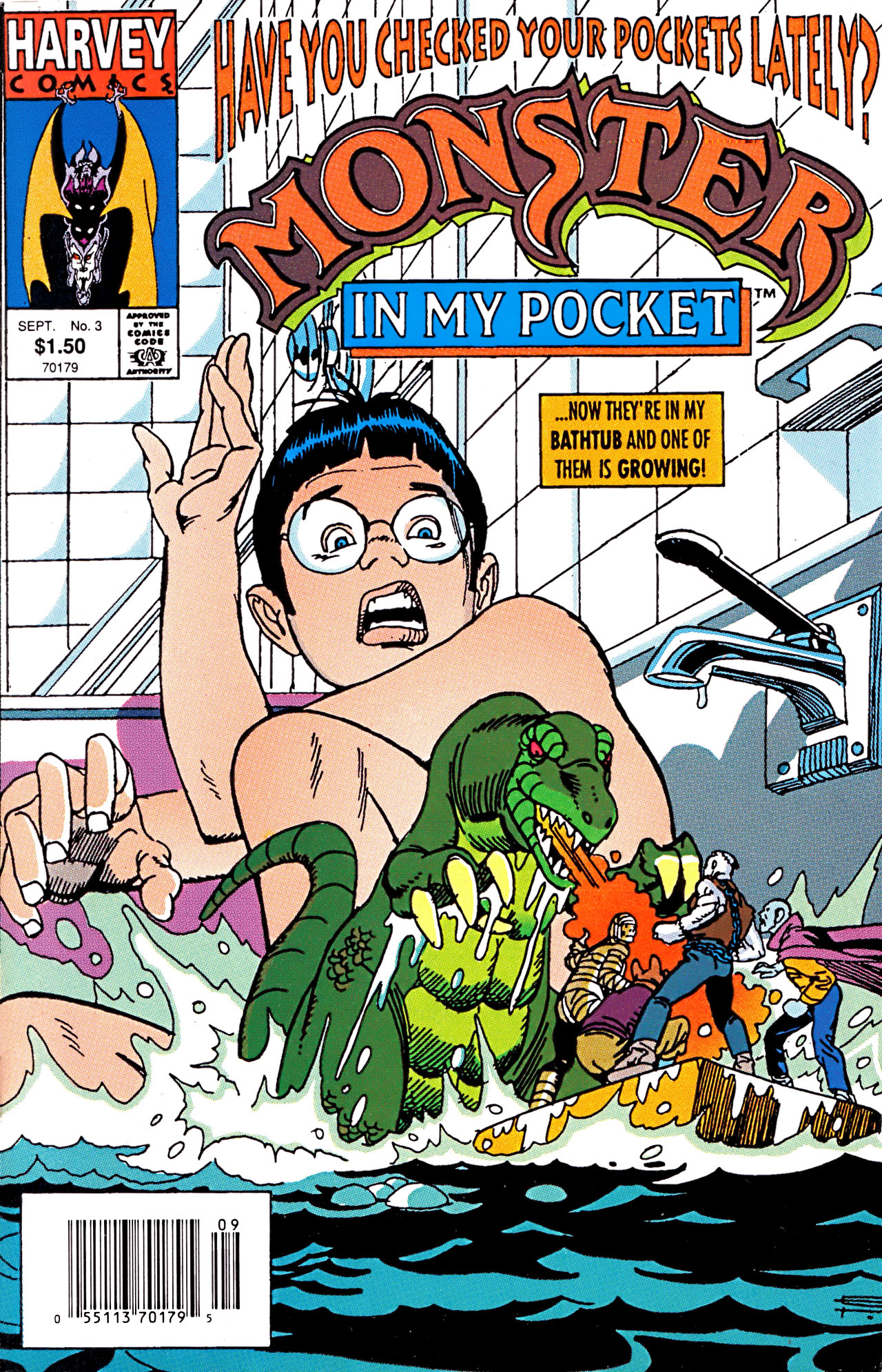 Read online Monster in My Pocket comic -  Issue #3 - 1