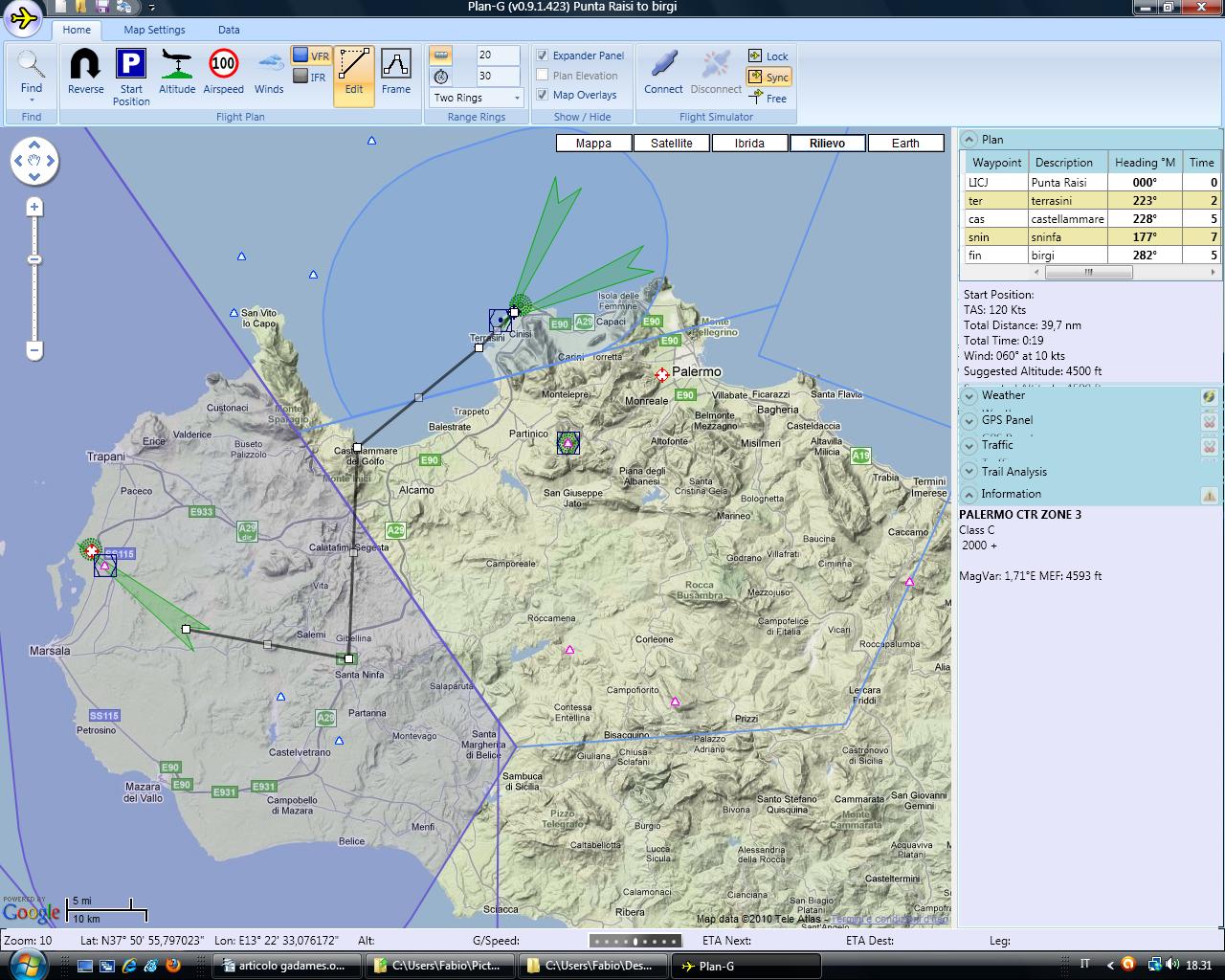 FlySim&Real Flying over Gadames Preparation