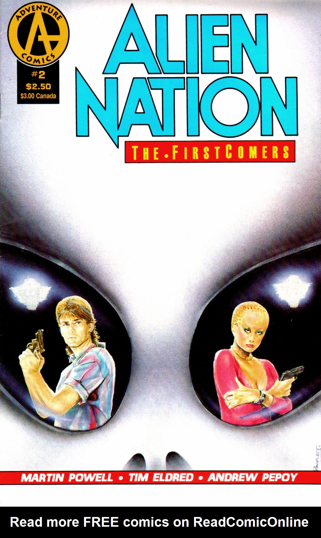 Read online Alien Nation: The First Comers comic -  Issue #2 - 2
