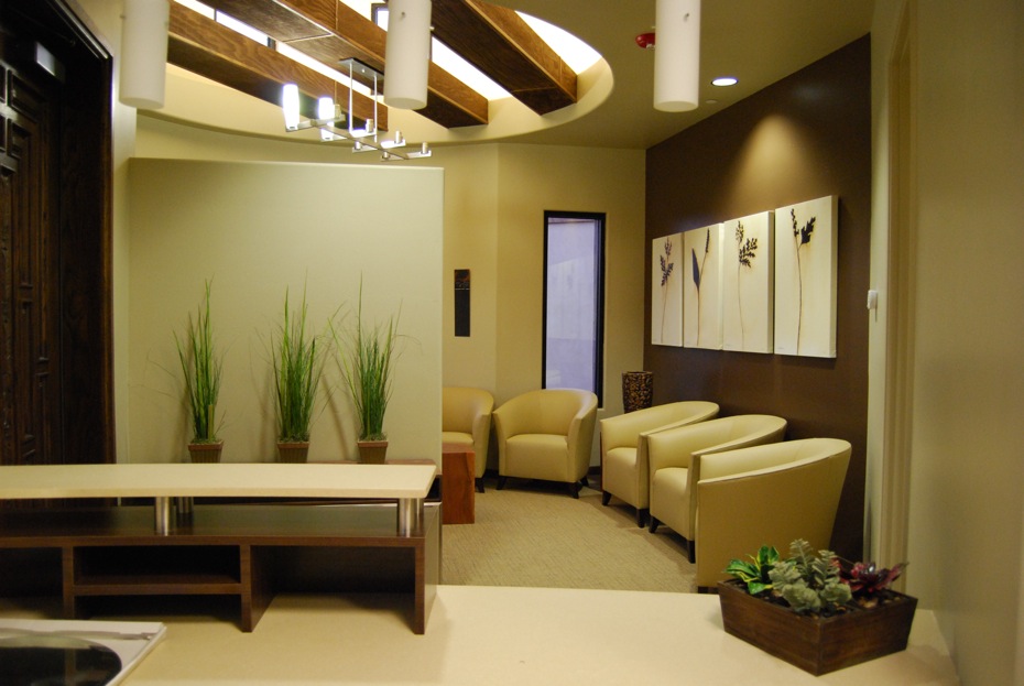 Wright In The Garden Faux Plants Yuma Endodontist Office The Plant Arrangements Where Designed To Compliment Art And Furniture That Was Installed Faux Plants Included Succulents Agave Aloe Gres