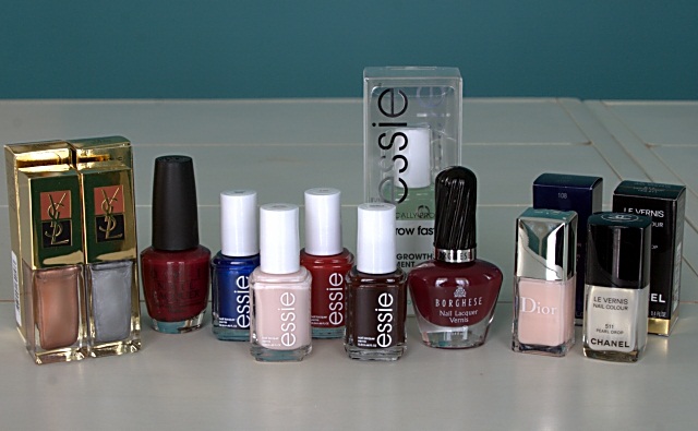 A bunch of luxe nail polish!