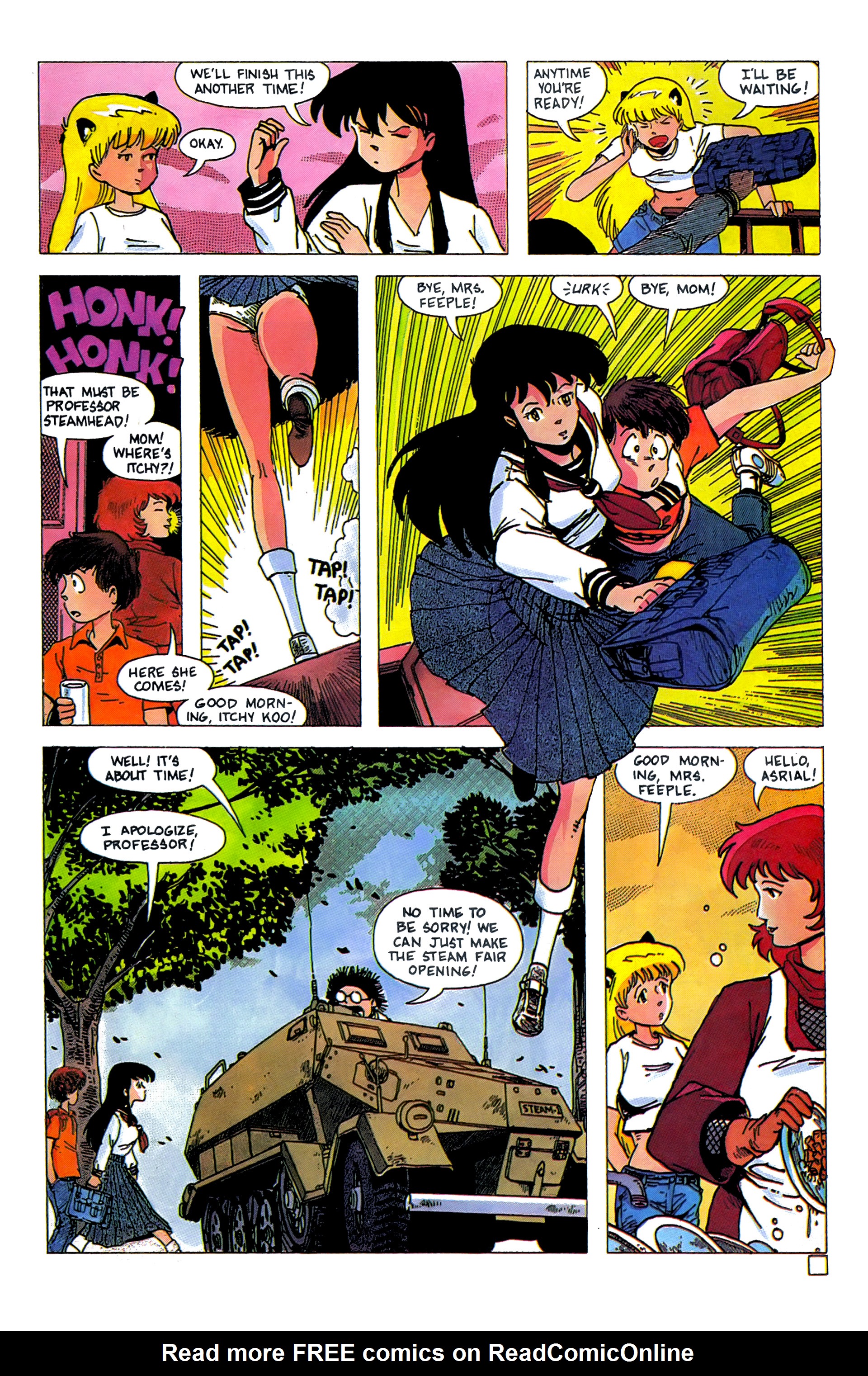 Read online Ninja High School In Color comic -  Issue #4 - 8