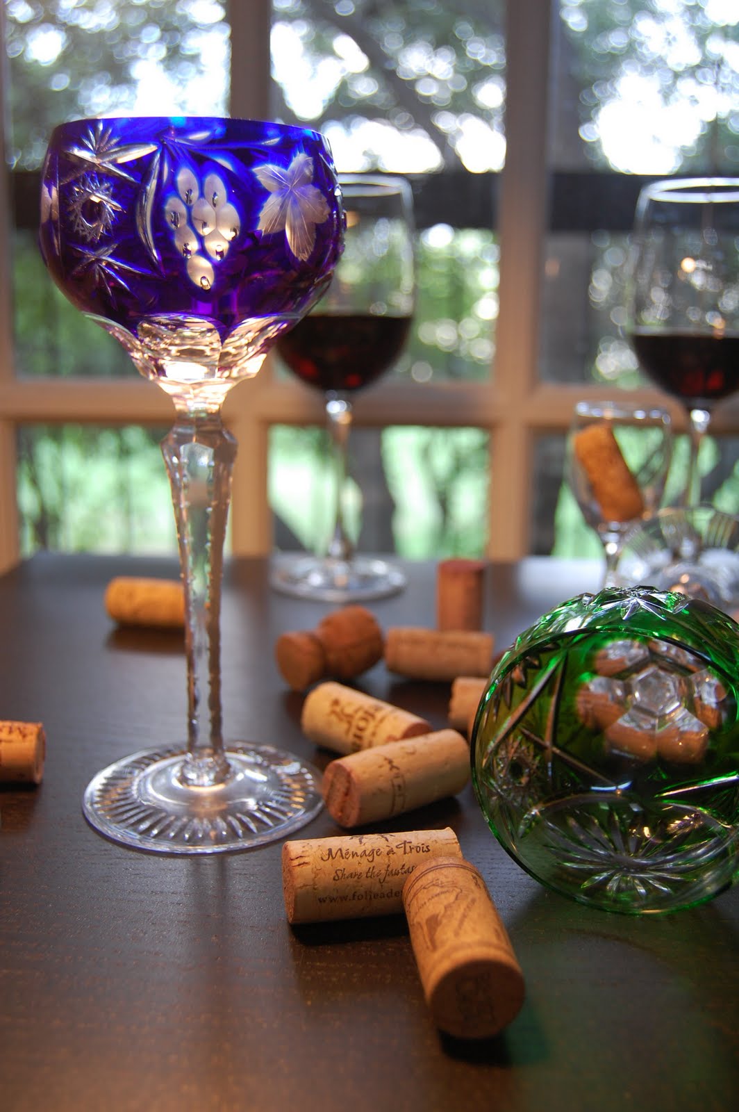 5 More Minutes Cased Colored Lead Crystal