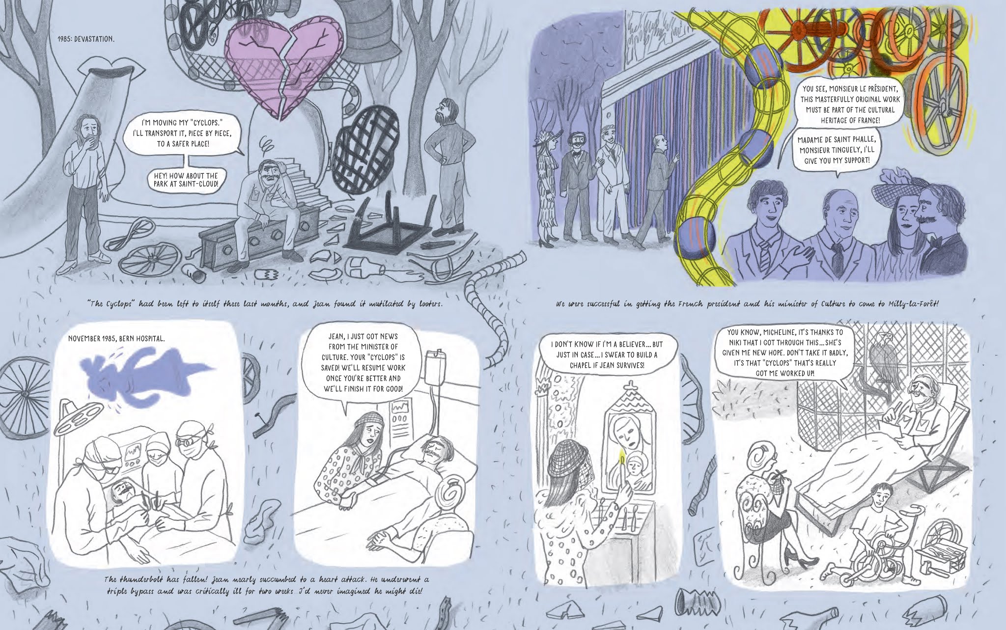 Read online Niki de St. Phalle comic -  Issue # TPB - 108