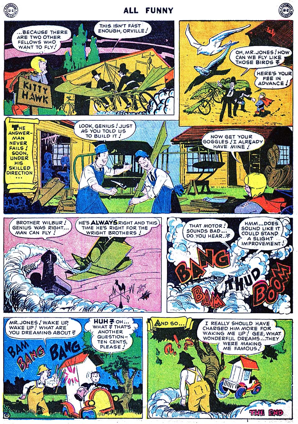 Read online All Funny Comics comic -  Issue #6 - 48