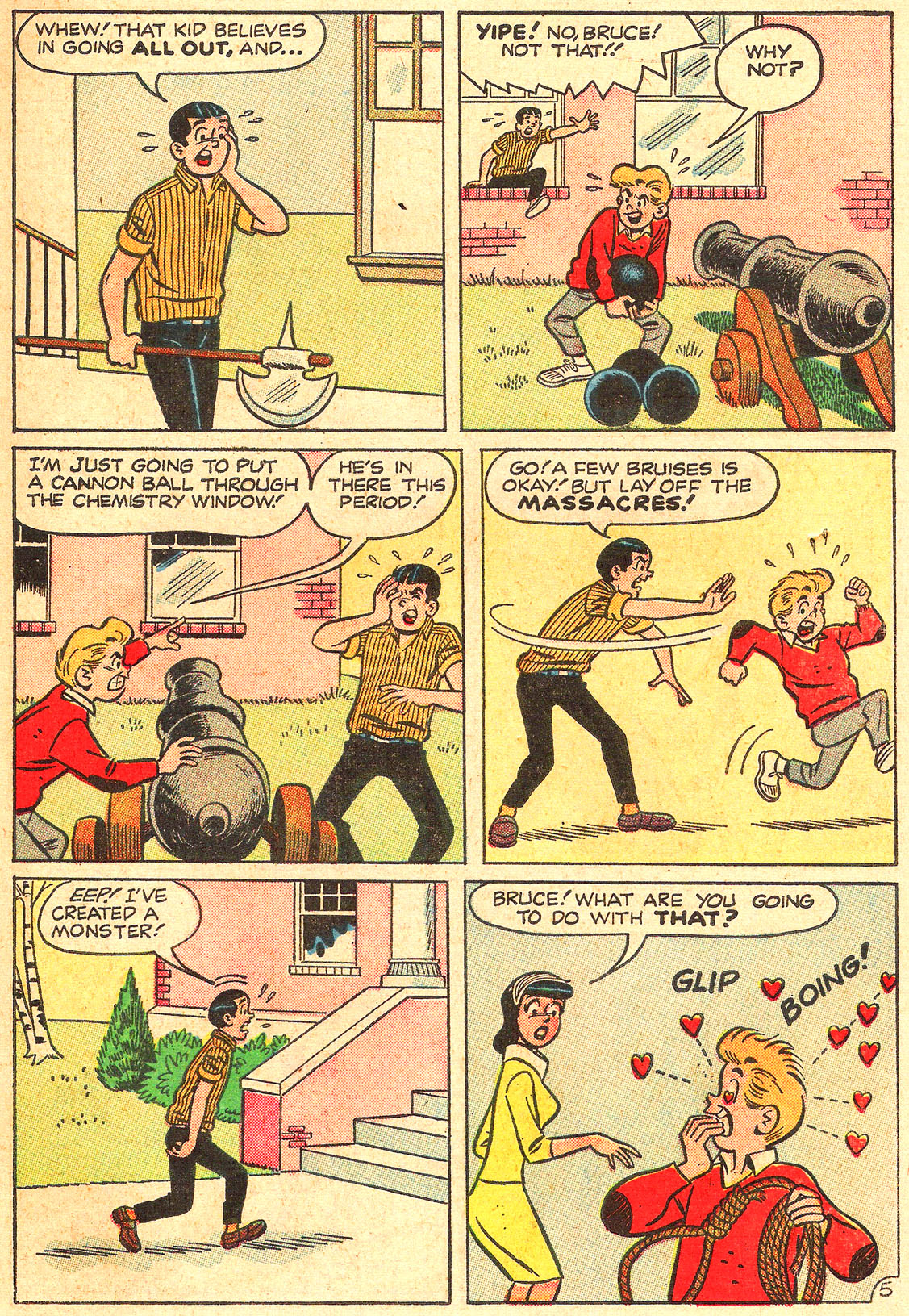 Read online Pep Comics comic -  Issue #169 - 7