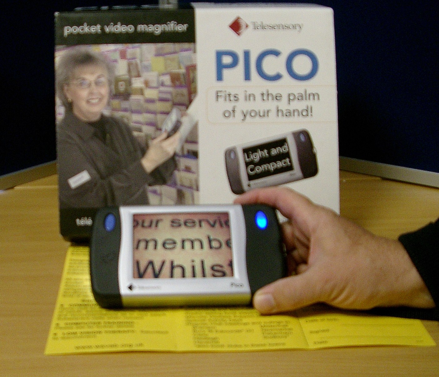 WSVAB items for sale 2nd Hand Pico Pocket Video Magnifier only £100