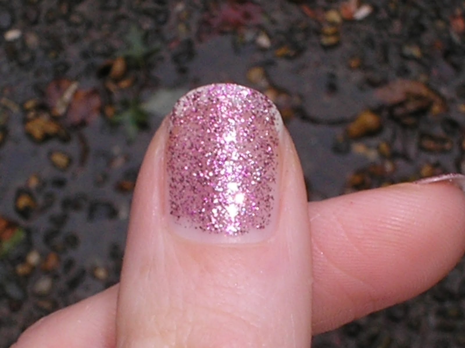 Never Enough Nails: Nail of the Day: Wet&Wild Sparked and Essie Demure Vixen