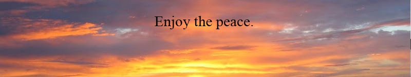 Enjoy the Peace