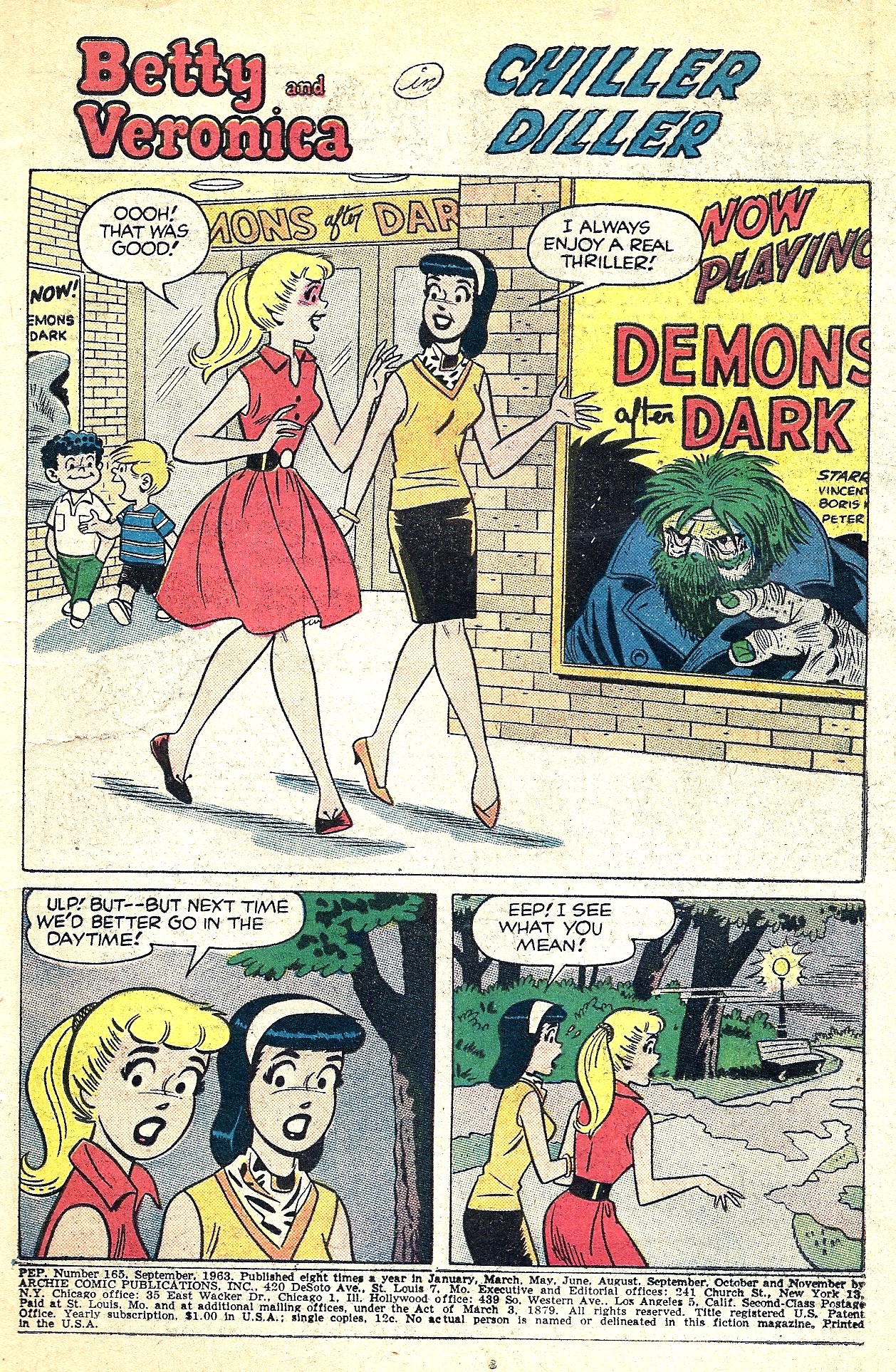 Read online Pep Comics comic -  Issue #165 - 3