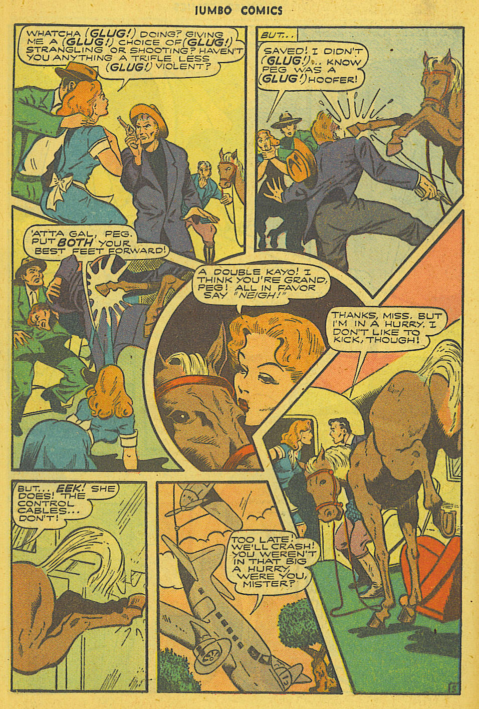 Read online Jumbo Comics comic -  Issue #97 - 31