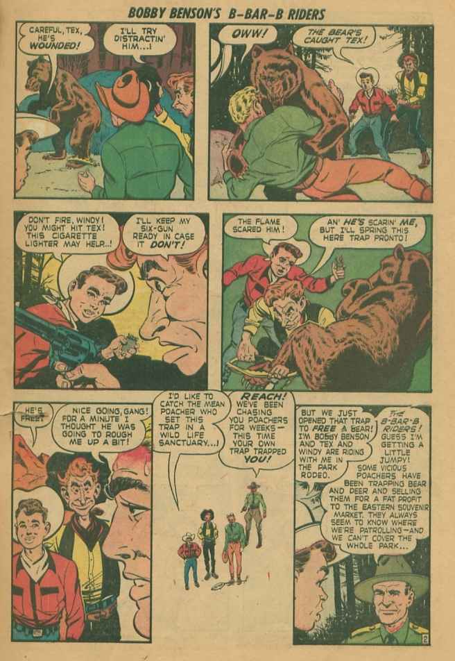Read online Bobby Benson's B-Bar-B Riders comic -  Issue #11 - 11