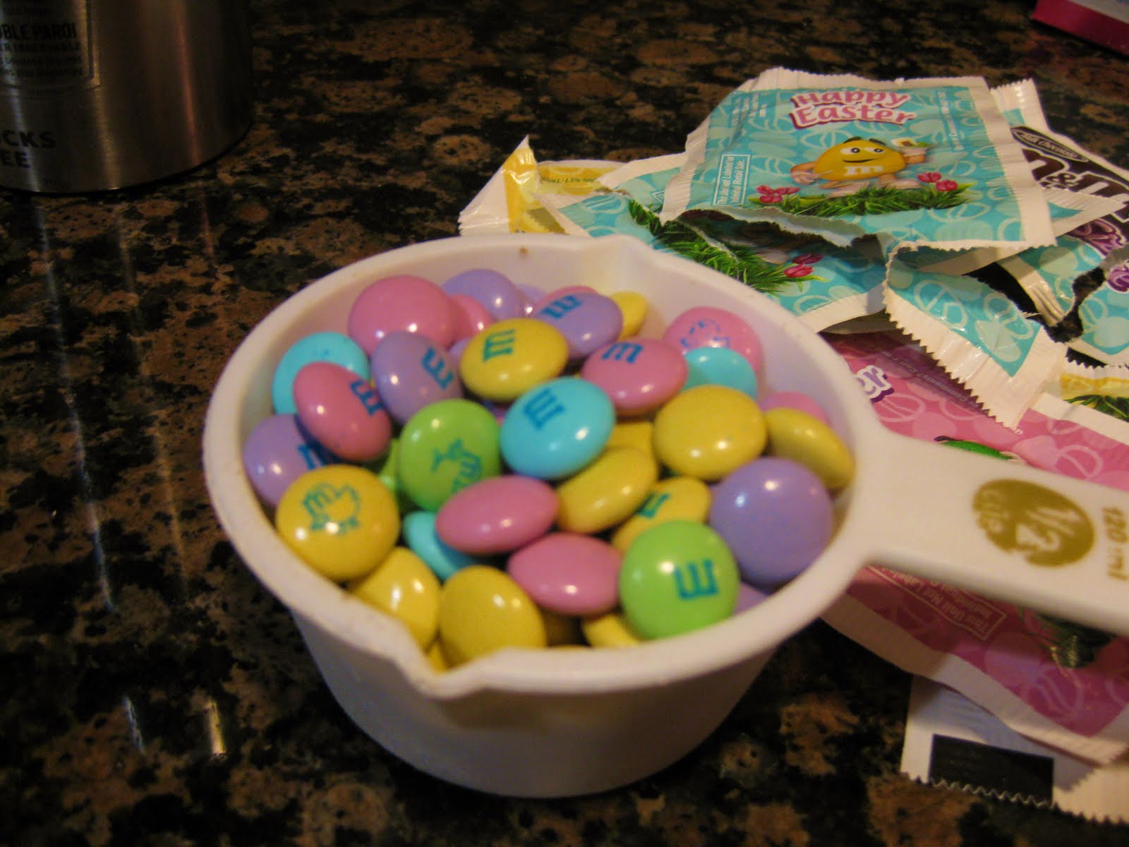 This Food is My JAM You know it's Spring when PastelColored M&Ms are