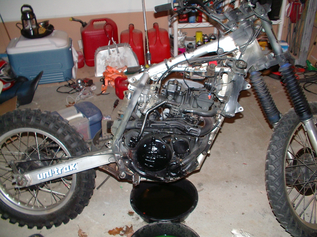 klr 250 motor