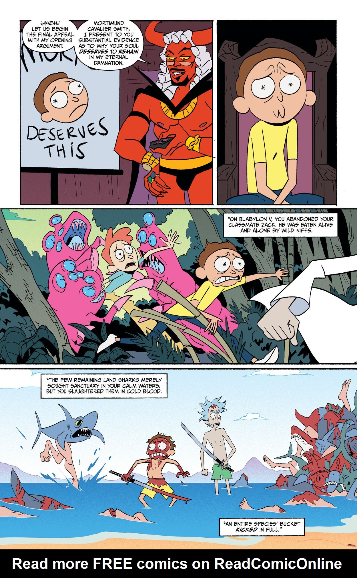 Read online Rick and Morty: Go to Hell comic -  Issue #5 - 10