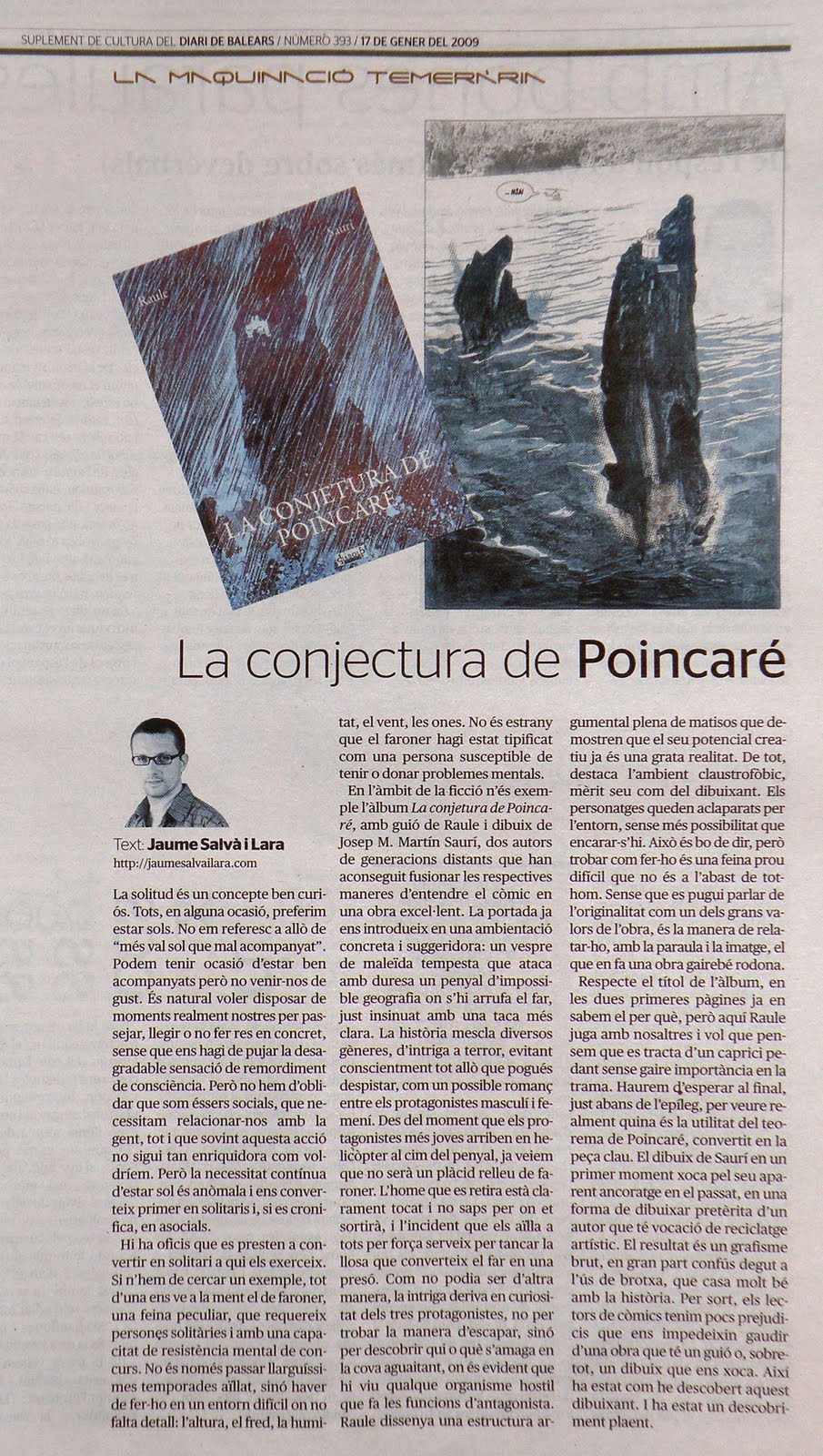 El sitio de mi recreo LA CONJETURA DE POINCARÉ