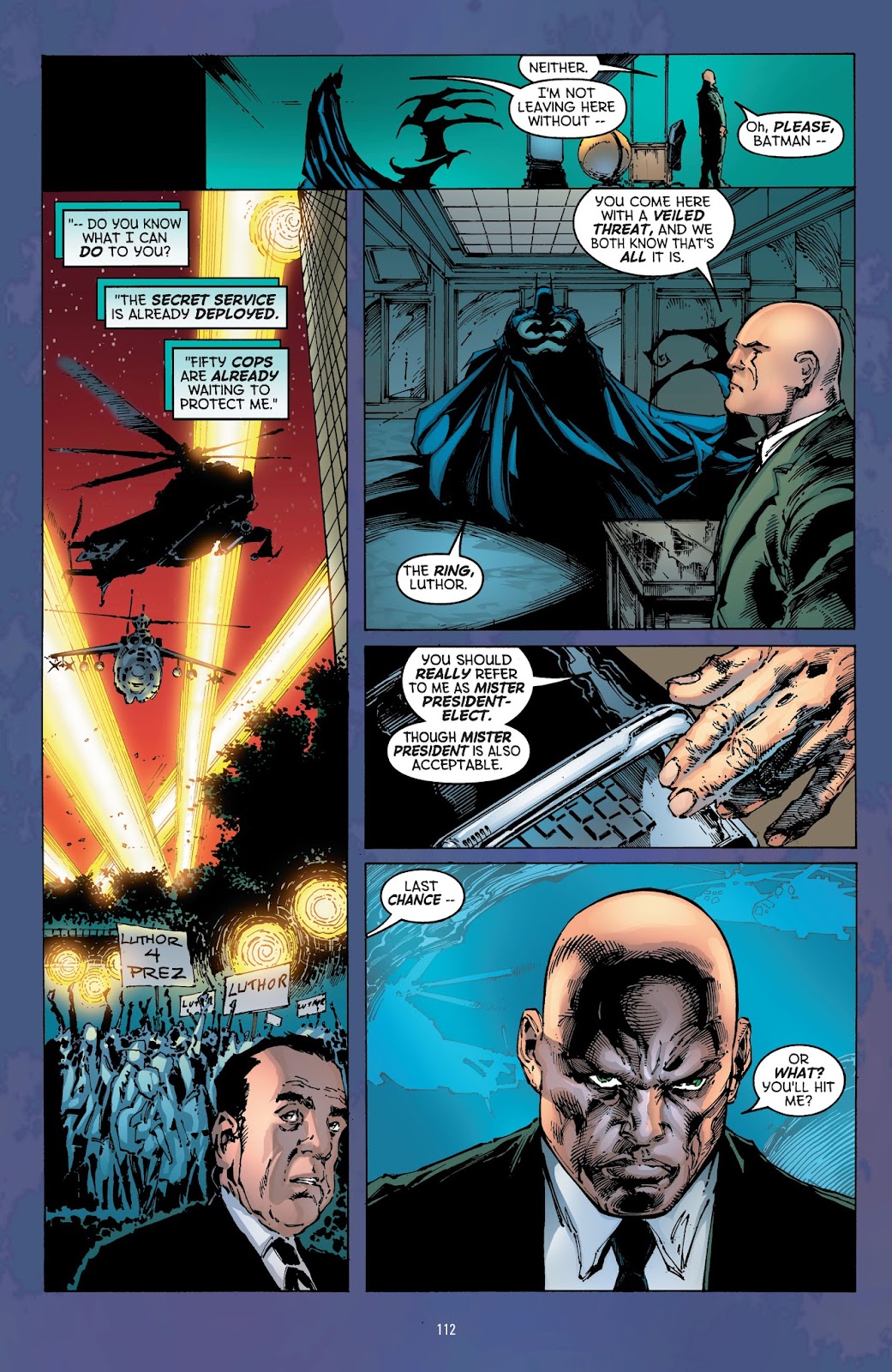 Superman: President Luthor issue TPB - Page 107