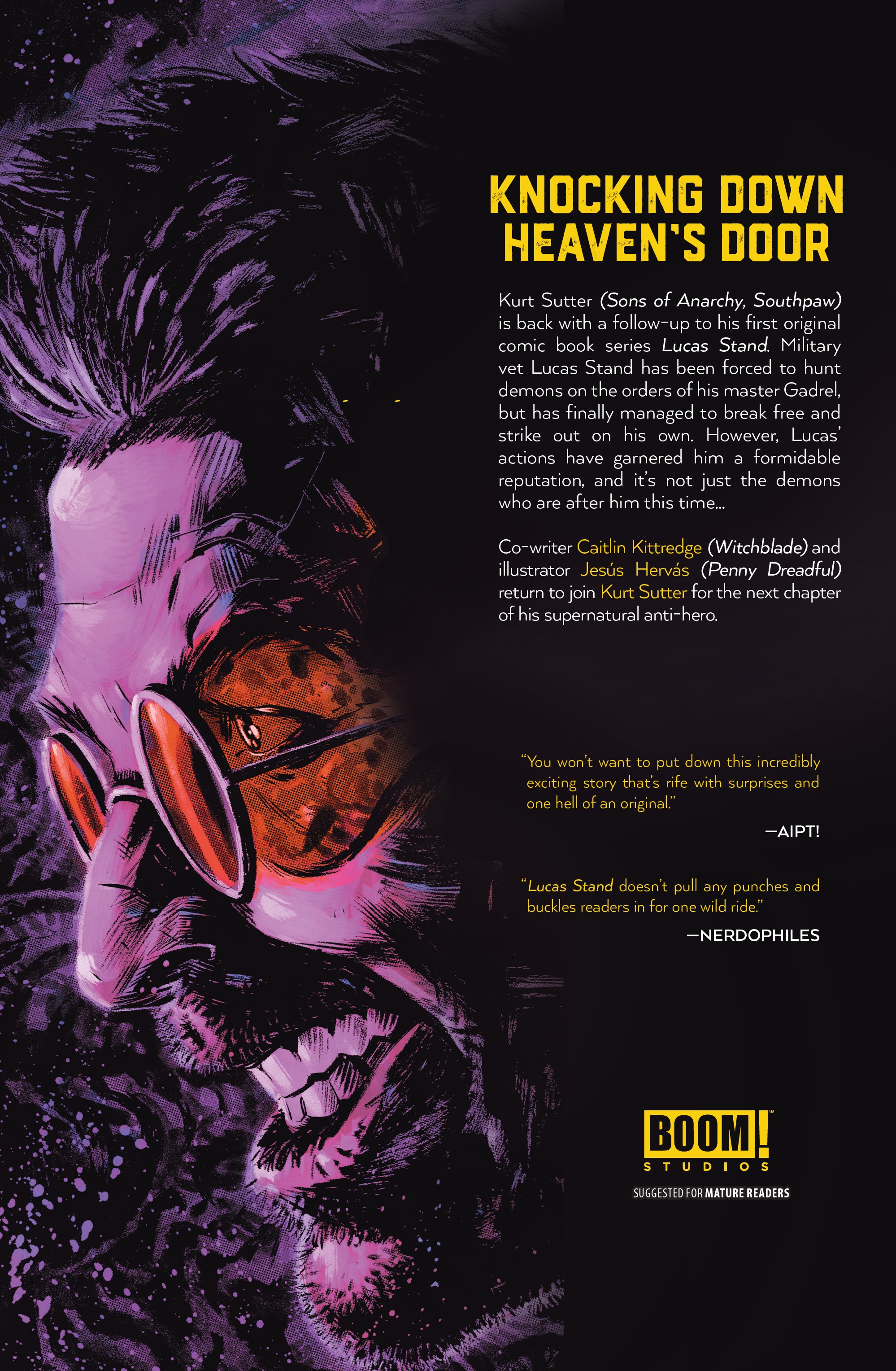 Read online Lucas Stand: Inner Demons comic -  Issue # _TPB - 112