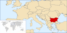 Bulgária Location