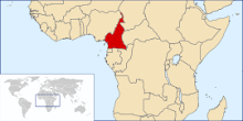 Camarões Location