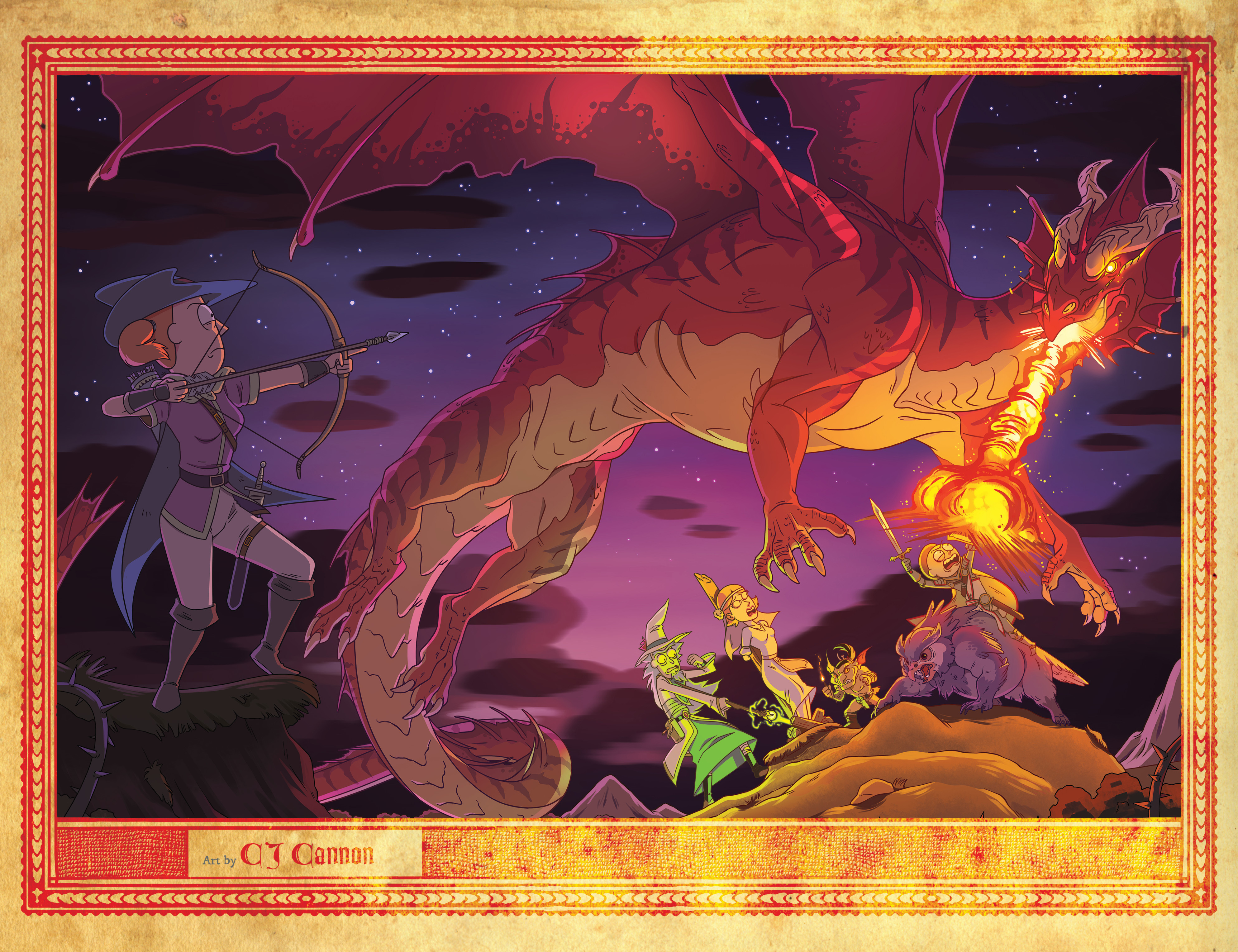 Read online Rick and Morty vs Dungeons & Dragons comic -  Issue # _TPB - 125