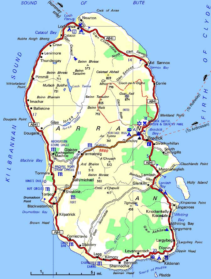 Mind Your Kilt, Please.: Hiking the Isle of Arran
