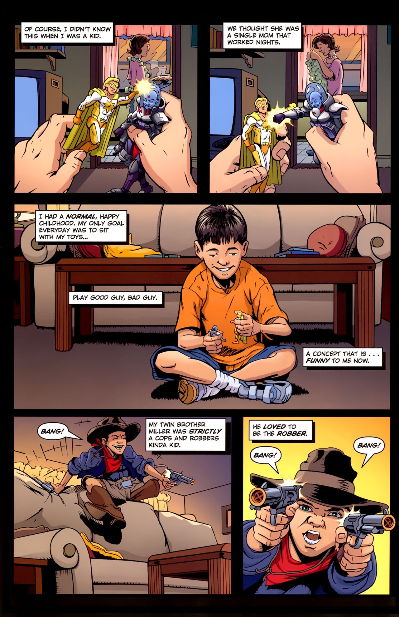 Read online Necessary Evil comic -  Issue #1 - 4