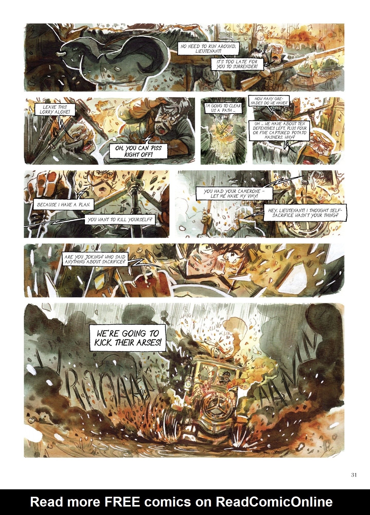Read online Swan Song comic -  Issue #2 - 31