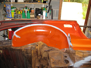 MGB Restoration: Rear Wing Repair