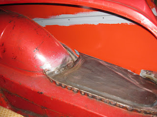 MGB Restoration: Rear Wing Repair