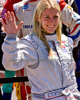 Firestone Indy Lights Race Driver Pippa Mann
