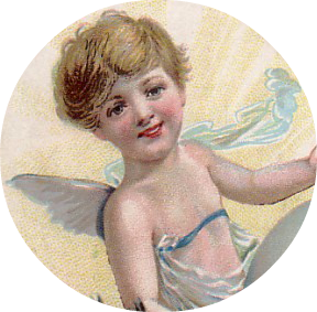 angel image, vintage angel