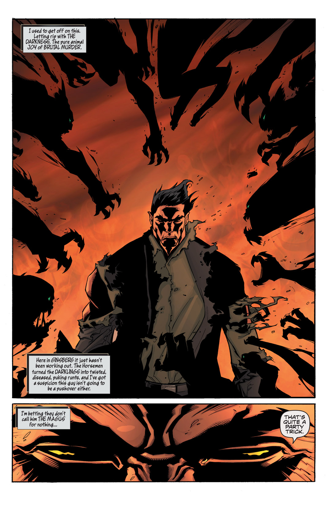 Read online The Darkness: Four Horsemen comic -  Issue #4 - 4