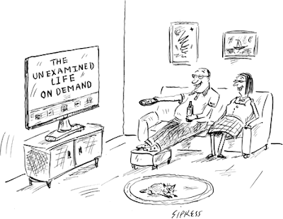The Unexamined Life: New Yorker Cartoon Written Just for my Blog
