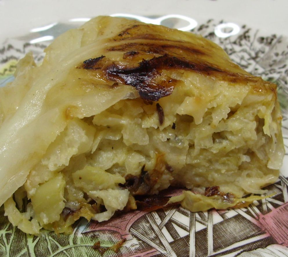 Eat The Blog Cabbage "Cake"