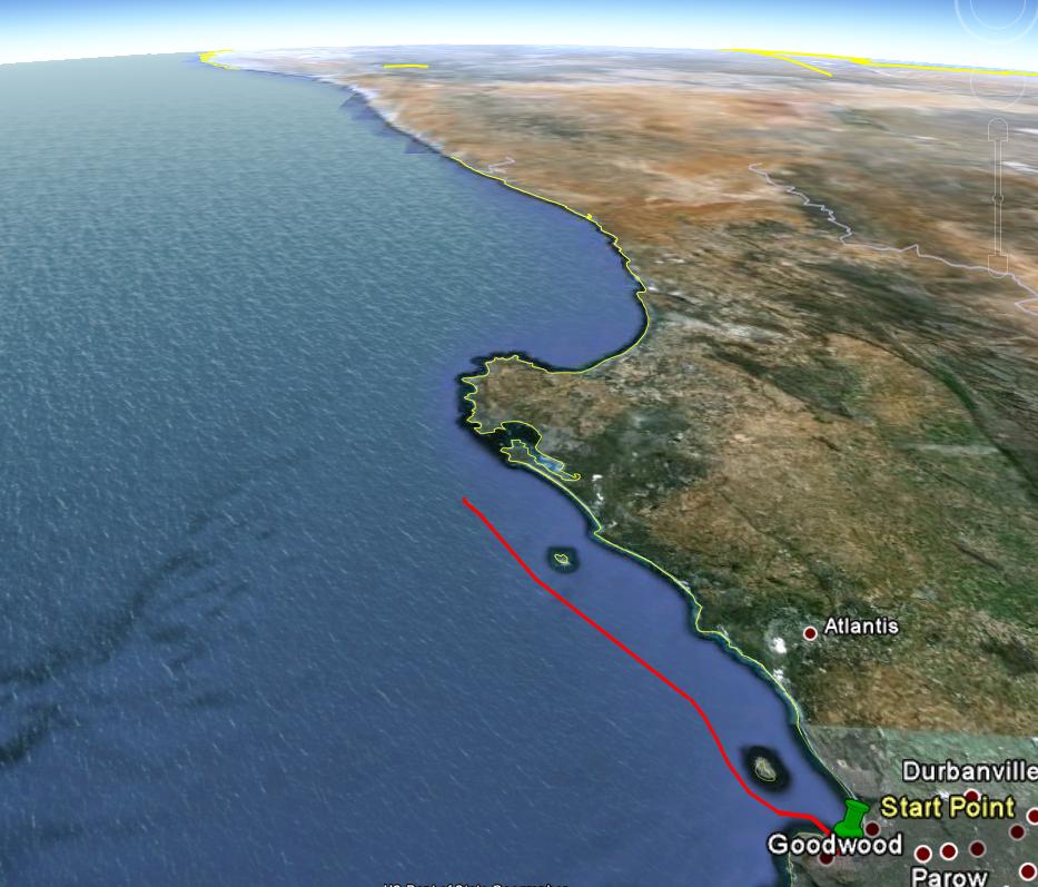 Miles At Sea: 90.7 km