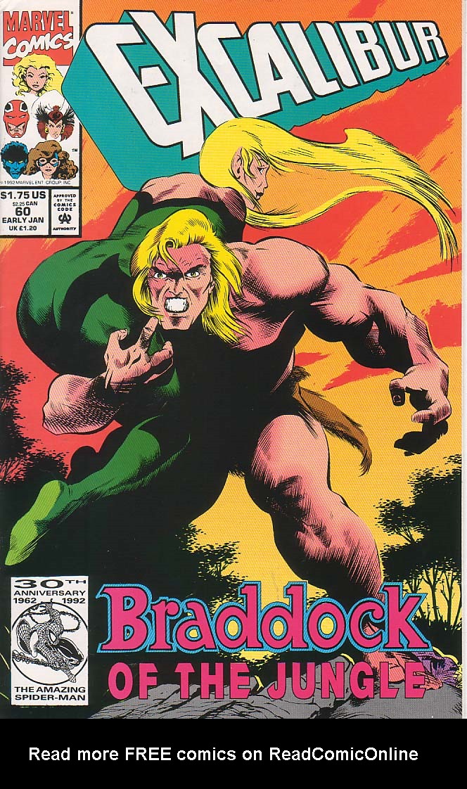 Read online Excalibur (1988) comic -  Issue #60 - 1