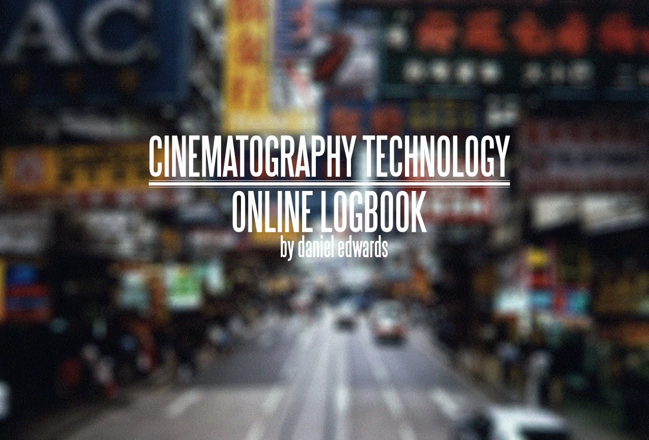 Cinematography Technology Online Logbook