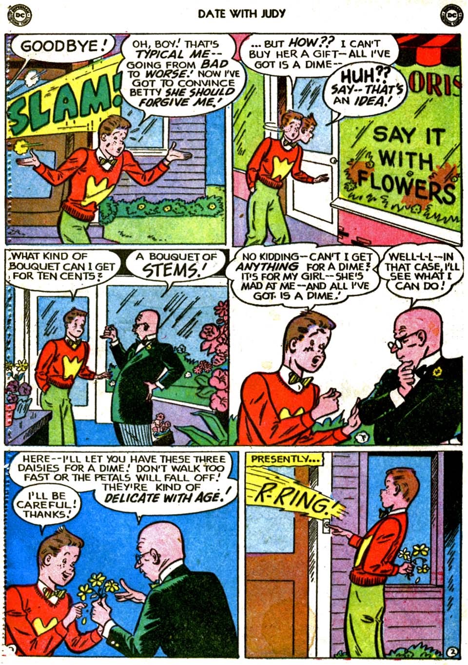 Read online A Date with Judy comic -  Issue #16 - 41