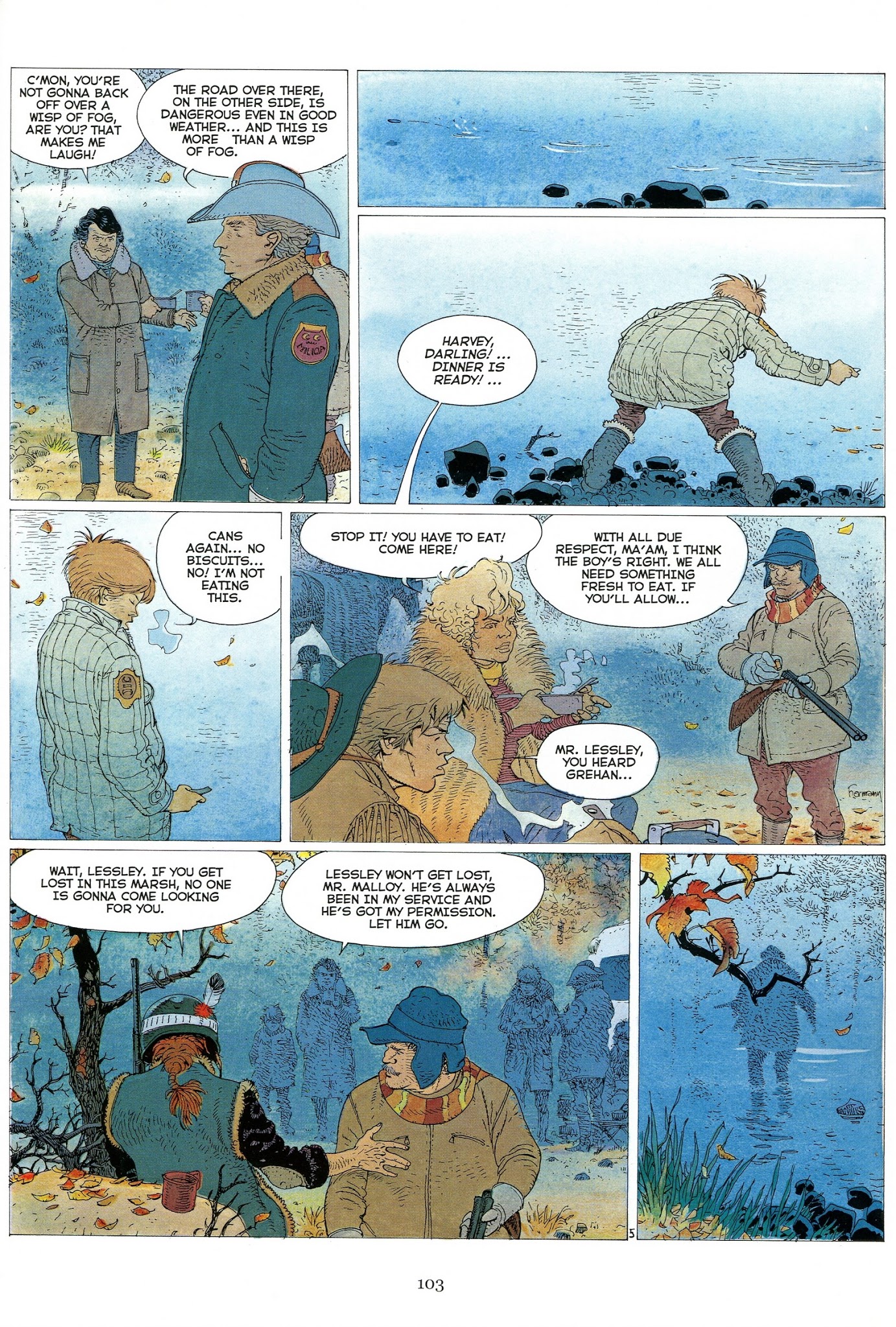Read online Jeremiah by Hermann comic -  Issue # TPB 2 - 104