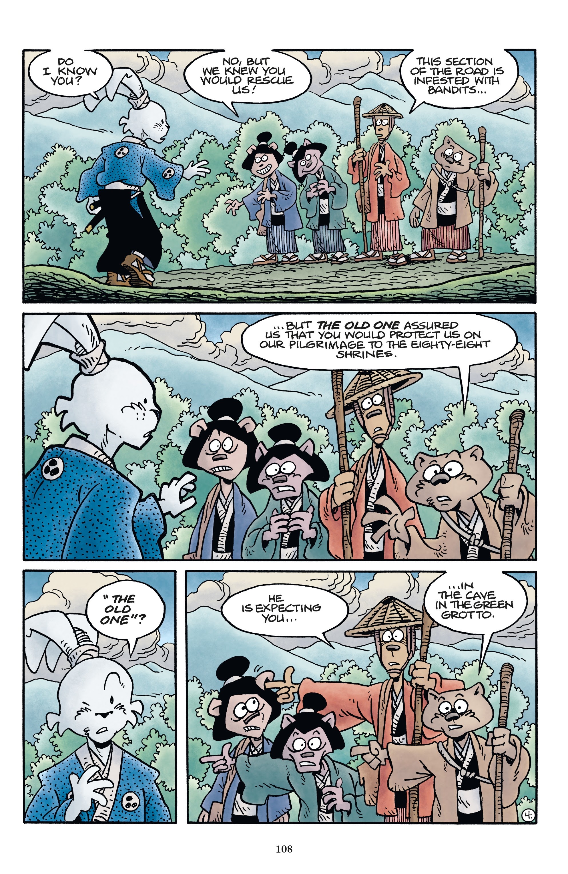 Read online Usagi Yojimbo/Teenage Mutant Ninja Turtles: The Complete Collection comic -  Issue # TPB (Part 2) - 1