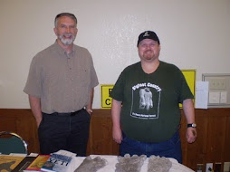 Myself and Jeff Meldrum, Ohio Bigfoot Conference, 5-15-10