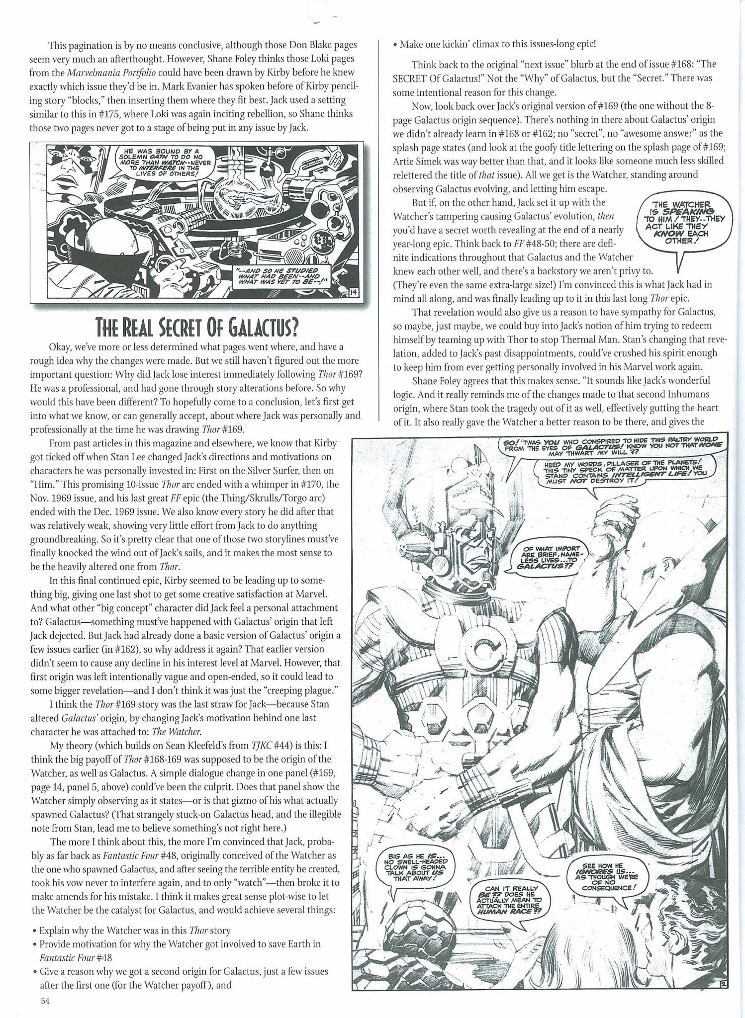 Read online The Jack Kirby Collector comic -  Issue #52 - 55