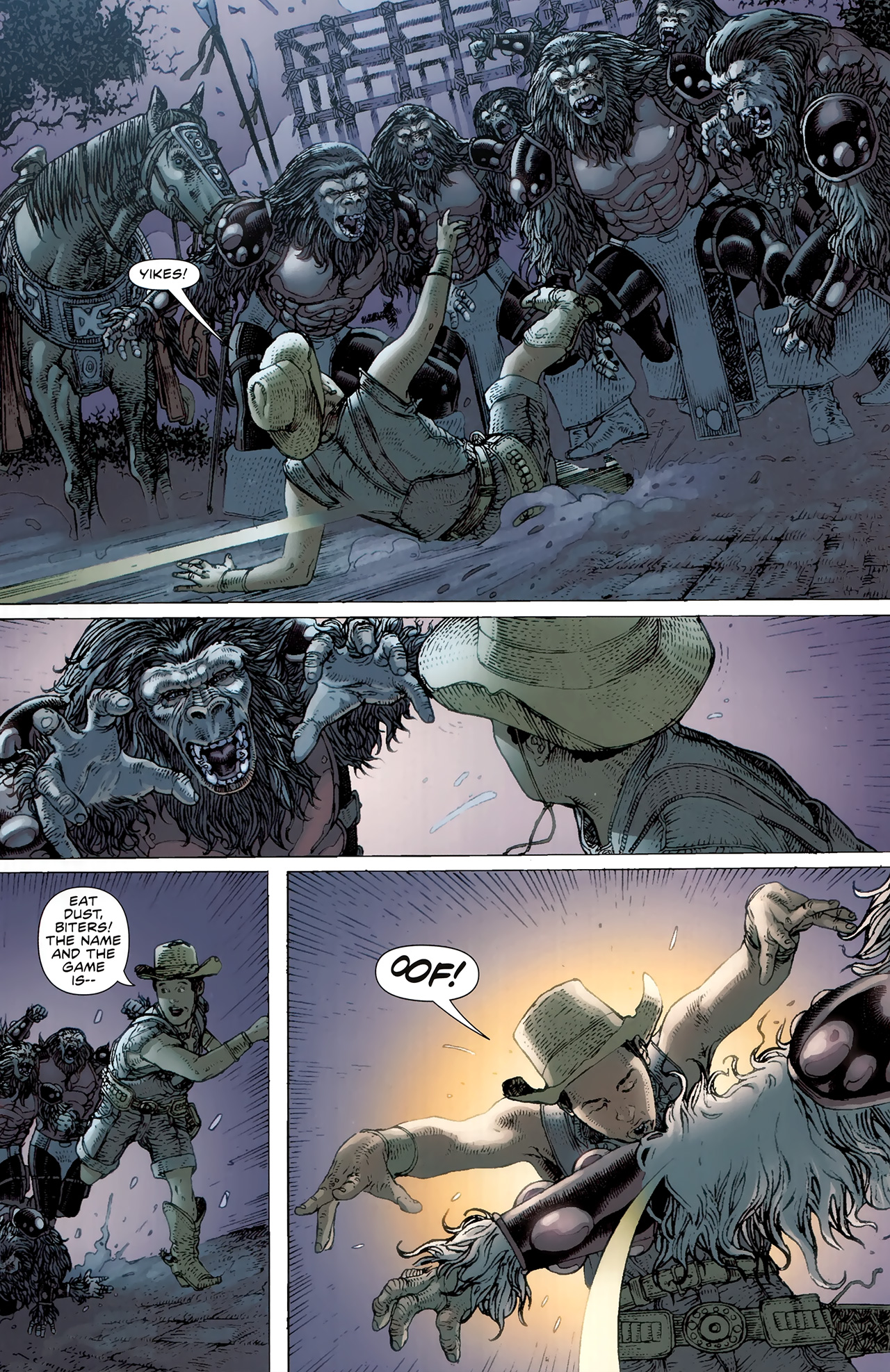 Read online Planet of the Apes (2011) comic -  Issue #5 - 8