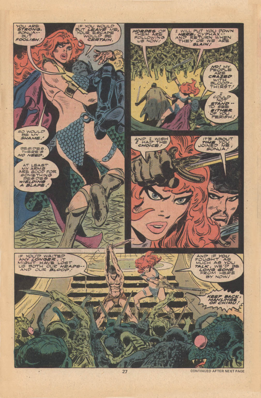 Red Sonja (1977) Issue #4 #4 - English 16