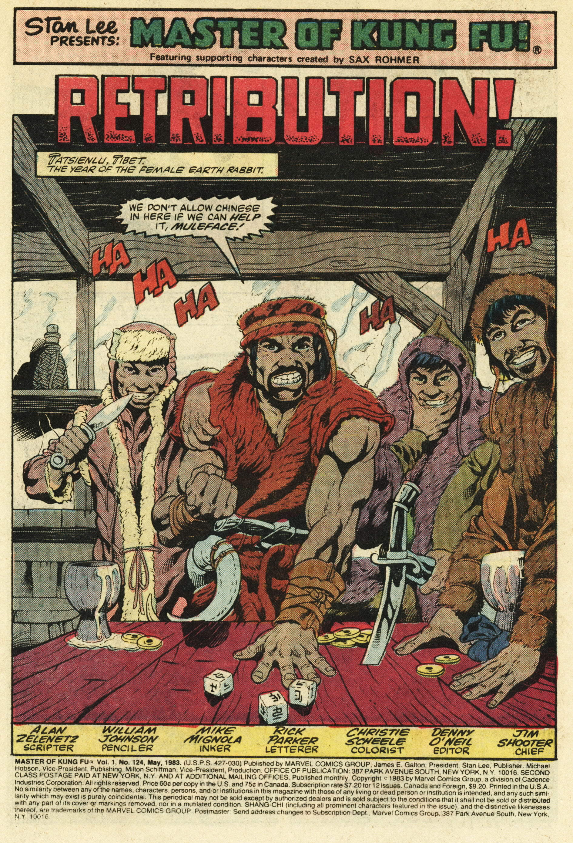 Read online Master of Kung Fu (1974) comic -  Issue #124 - 2