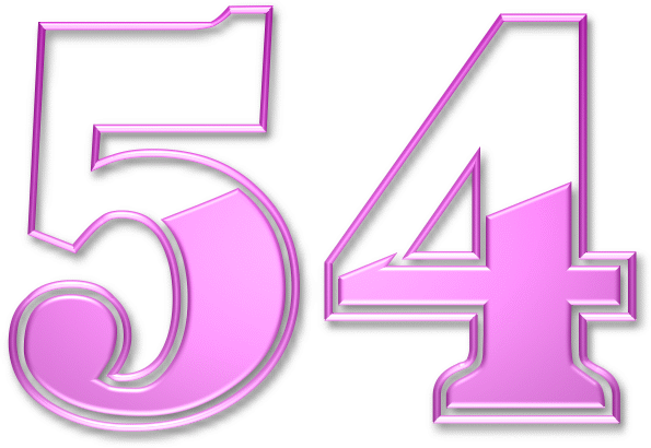 Numbers Number 54 